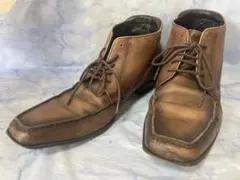 VISARUNO SquareToe ChukkaBoots/Brown/40のサムネイル