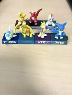 希少　超レア　デジモンマスコット食玩フィギュア18種類19個まとめ売り 希少 超レア デジモンマスコット食玩フィギュア18種類19個まとめ