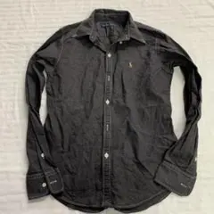 未使用級 ポロラルフローレン ダンガリーシャツ マルチポニー 濃いめ XS 楽天市場】ラルフローレン ダンガリーシャツ（カジュアルシャツ