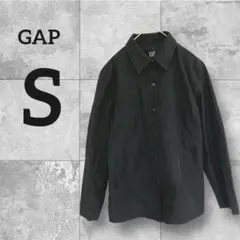 GAP ギャップ【S】ブラック ジャケット 長袖 羽織り シック シンプルのサムネイル