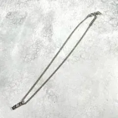 SAAD SV925シルバーネックレス 長さ50cm 幅3mm ネックレスのみ - メルカリ