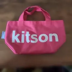 新品　kitson ピンク ミニトートバッグ 小さいのサムネイル