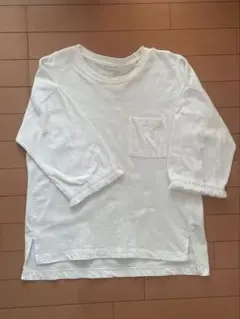 LOWRYSFARM ローリーズファーム ホワイト Tシャツ コットン フリンジ