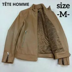 2026年最新】TETE HOMME メンズ シングルライダースの人気アイテム