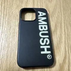 AMBUSH iPhoneケース 黒　iPhone13pro