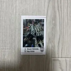 ヴィッセル神戸　佐々木大樹選手　山川哲史選手　フォトカード