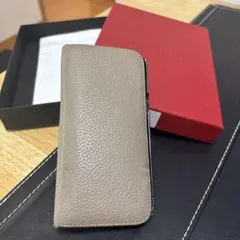 Bonaventura ベージュ 手帳型ケース　iPhone13用