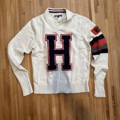 TOMMY HILFIGER XL Vネックニット