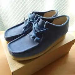 Clarks ORIGINALS ワラビー ナイトブルー