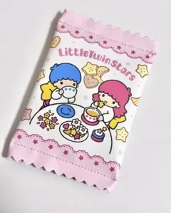 【未使用】 キキララ お菓子型ポーチ リトルツインスターズ サンリオ
