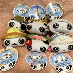 たれぱんだ　サンエックス　ぬいぐるみマスコット　甘味編6個セット　レア たれぱんだ サンエックス ぬいぐるみマスコット 甘味編6個セット レア