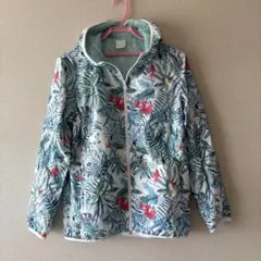 【美品】adidas Neo ボタニカル柄 ウインド ブレーカー L