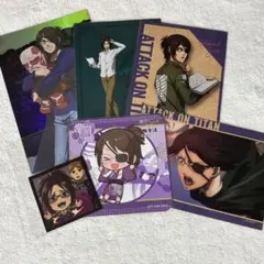 進撃の巨人　ハンジ・ゾエ　6枚セット