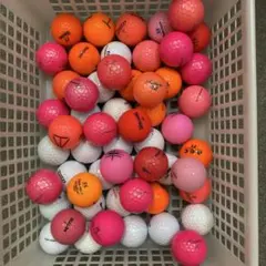 ゴルフボールピンク