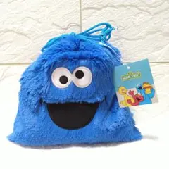 【新品/未使用/タグ付き】SESAME STREET クッキーモンスター 巾着