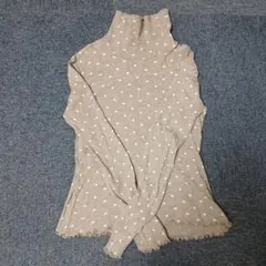 GapKids ドット柄タートルネック