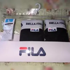新品未使用 FILA ネイビーショーツ sizeL2枚組