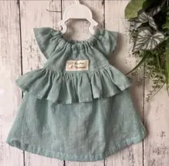 犬服 フリフリワンピース