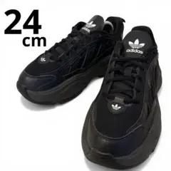 オズガイア Ozgaia 厚底 スニーカー ブラック 24cm