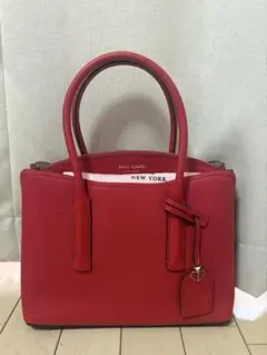 kate spade レッド ハンドバック　ゲートスペード