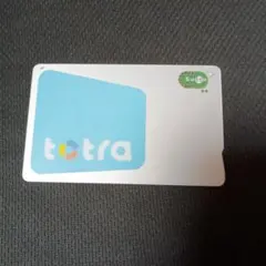 中身が0円の無記名totra　交通系IC　suicaマークありのサムネイル