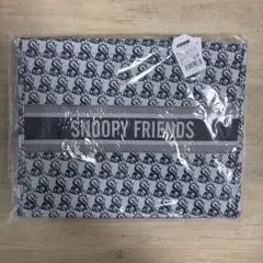 スヌーピー　ラグジュアリー　トートバッグ　総柄