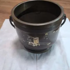 砂張火鉢 五対之内 藤川作 骨董品 砂張火鉢 五対之内 藤川作 骨董品 - メルカリ