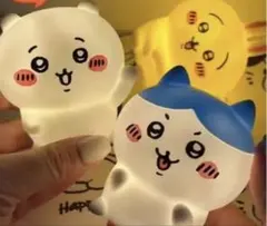 ちいかわ　うさぎ　はちわれ　光るキャラクター マスコット 3点セット