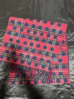 chambre de charme チェックドットマフラー