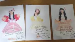 CUTIESTREET佐野愛花 古澤りさ 川本笑瑠　抽選会C賞