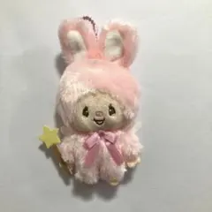 モンチッチ ぬいぐるみ マスコット ピンク