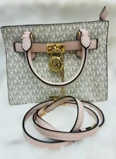 MICHAEL KORS 2WAY ハンドバッグ パイソン柄 - メルカリ