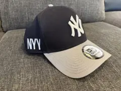 New Era NY ゴルフキャップ ネイビー×グレー