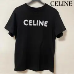CELINE ロゴ メッシュ ルーズ Tシャツ ブラック オーバーサイズ - メルカリ