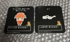 銀魂　J-WORLD コースター　神楽・新八