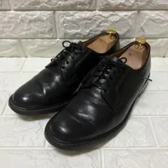 【外観美品】REGAL プレーントゥ シボ革 ビジネスシューズ 黒 25.5のサムネイル