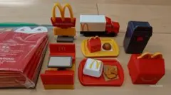 マクドナルド ハッピーセット ミニチュア コレクション　7個セット シークレット