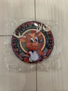 鹿島アントラーズ 1992年当時もの 缶バッジ　直径8cm グッズ