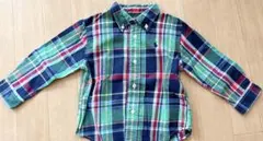 ラルフローレン　チェック柄　長袖シャツ