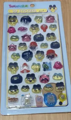 たまごっち　ボンボンドロップシール　ぷくぷくシール