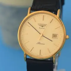稼働品 ロンジン LONGINES プレザンス Presence デイト 腕時計のサムネイル