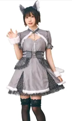 Malymoon] ハロウィン コスプレ ウルフ 狼 おおかみ アニマル 衣装