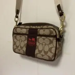 Coach ショルダーバッグ ベージュ/ブラウン