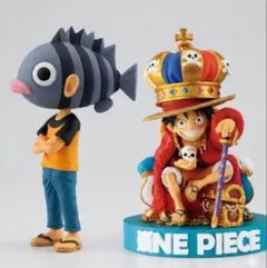 ONE PIECE BASE SHOP ワーコレ 尾田栄一郎ルフィセット