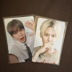 RIIZE ライズ ウンソク ホルツ ラントレ 日本ペンミ トレカ 2枚セット