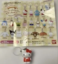 サンリオキャラクターズ めじるしアクセサリー キティ ガチャガチャ