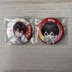 アンプタックカラーズ　あっとくん　すとふぇす　缶バッジ　2個セット