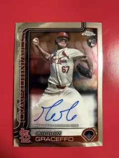 Topps Chrome Gordon Graceffo RC 直筆サインカード