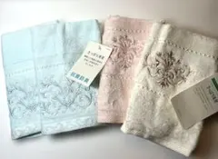 内野　刺繍タオルハンカチ4枚セット