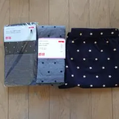 ユニクロ レギンス 4枚セット Lサイズ　ブラック/グレー